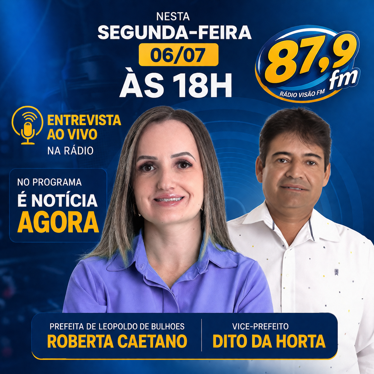 ENTREVISTA AO VIVO