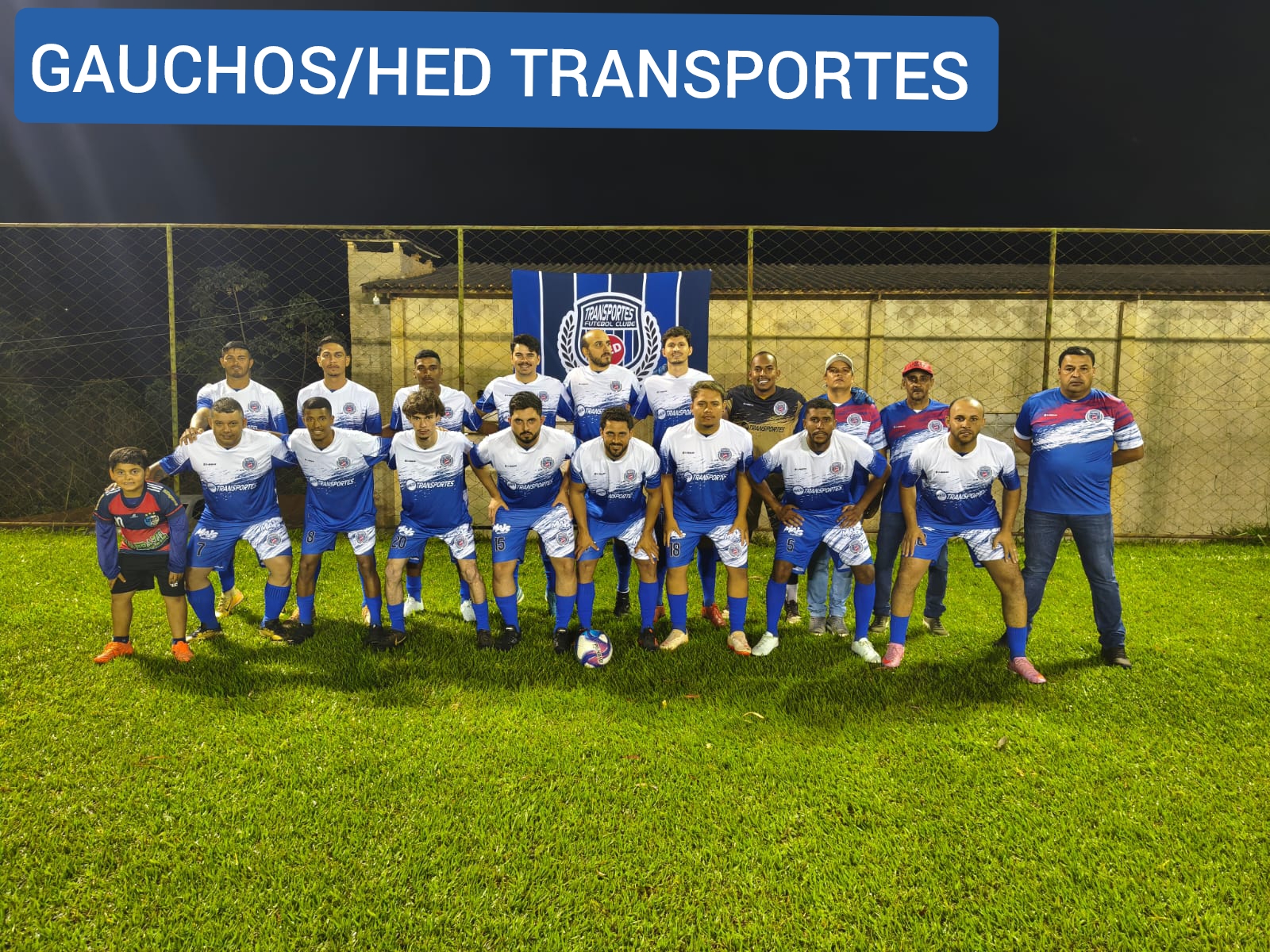 ​GAÚCHOS/HED TRANSPORTES FOI CAMPEÃO DO FUTEBOL SOCEYTE DE LEOPOLDO DE BULHÕES