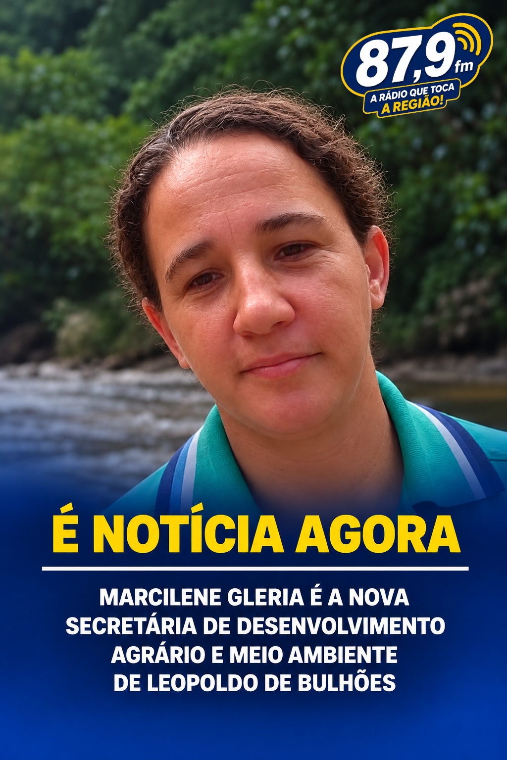 ​MARCILENE GLERIA É A NOVA SECRETÁRIA DE DESENVOLVIMENTO AGRÁRIO E MEIO AMBIENTE DE LEOPOLDO DE BULHÕES