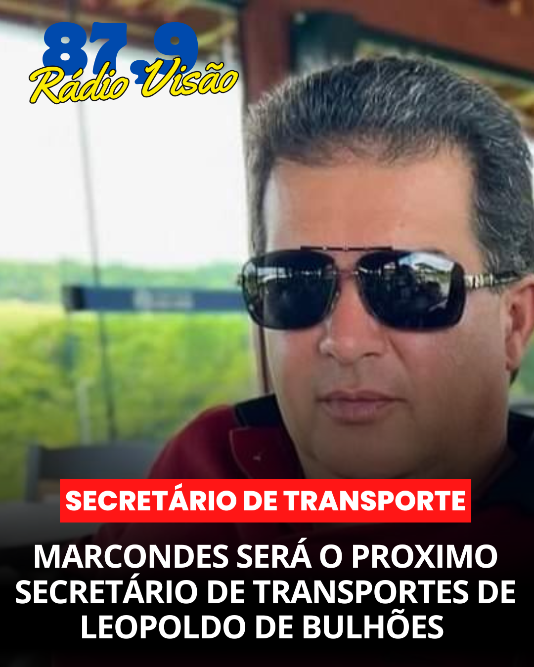 ​MARCONI SERÁ O PRÓXIMO SECRETÁRIO DE TRANSPORTE DE LEOPOLDO DE BULHÕES