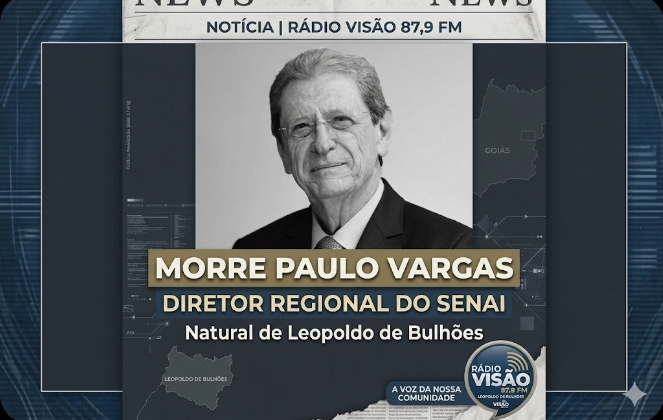 ​MORRE O EMPRESARIO PAULO VARGAS, DIRETOR REGIONAL DO SENAI, NATURAL DE LEOPOLDO DE BULHÕES