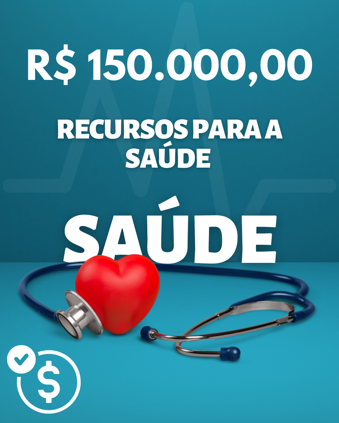 ​LEOPOLDO DE BULHÕES RECEBE RECURSOS PARA A SAÚDE