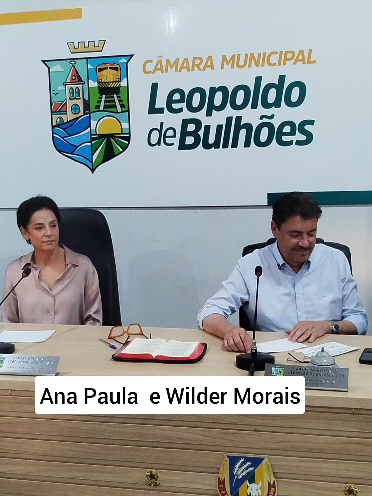 ​O SENADOR WILDER MORAIS DO PL, PRÉ-CANDIDATO AO GOVERNO DE GOIÁS VISITOU LEOPOLDO DE BULHÕES