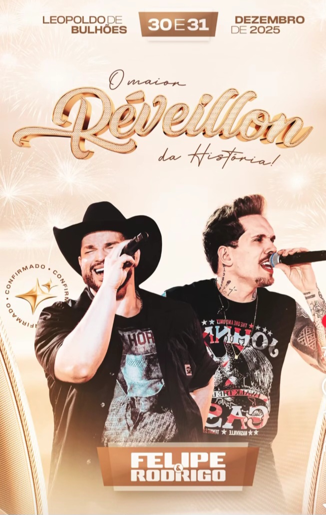 ​A PREFEITURA DE LEOPOLDO DE BULHÕES PREPARA DOIS DIAS DE FESTA PARA COMEMORAR A VIRADA DO ANO.