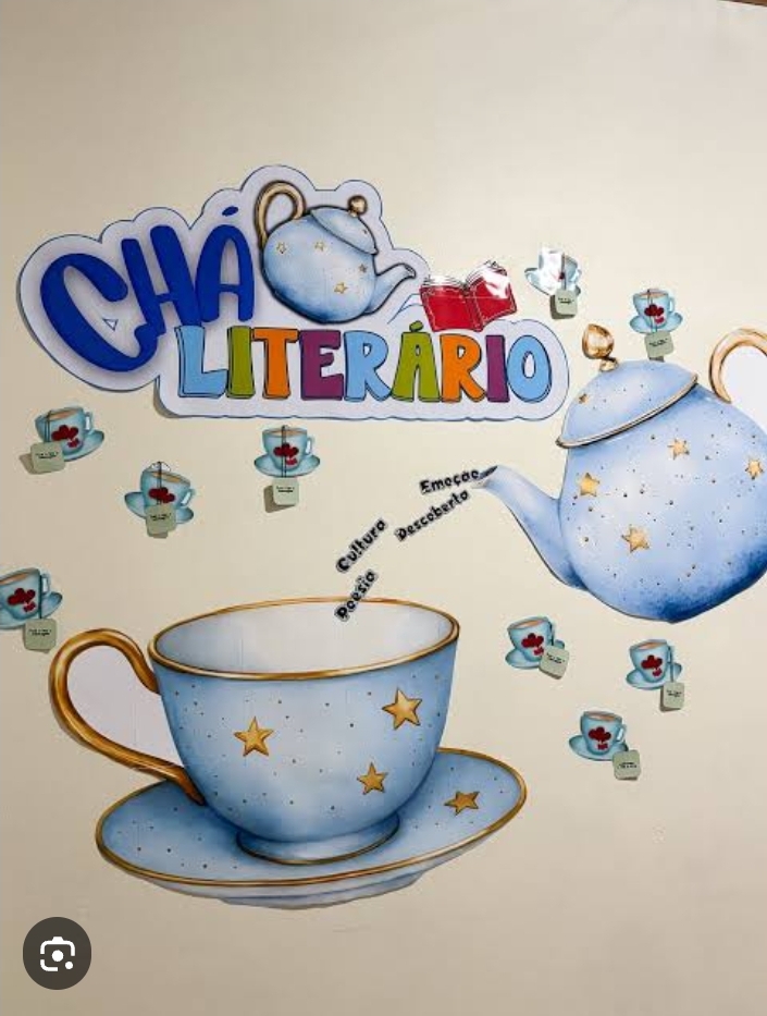 ​ESCOLA DE LEOPOLDO DE BULHÕES APRESENTA CHÁ LITERÁRIO