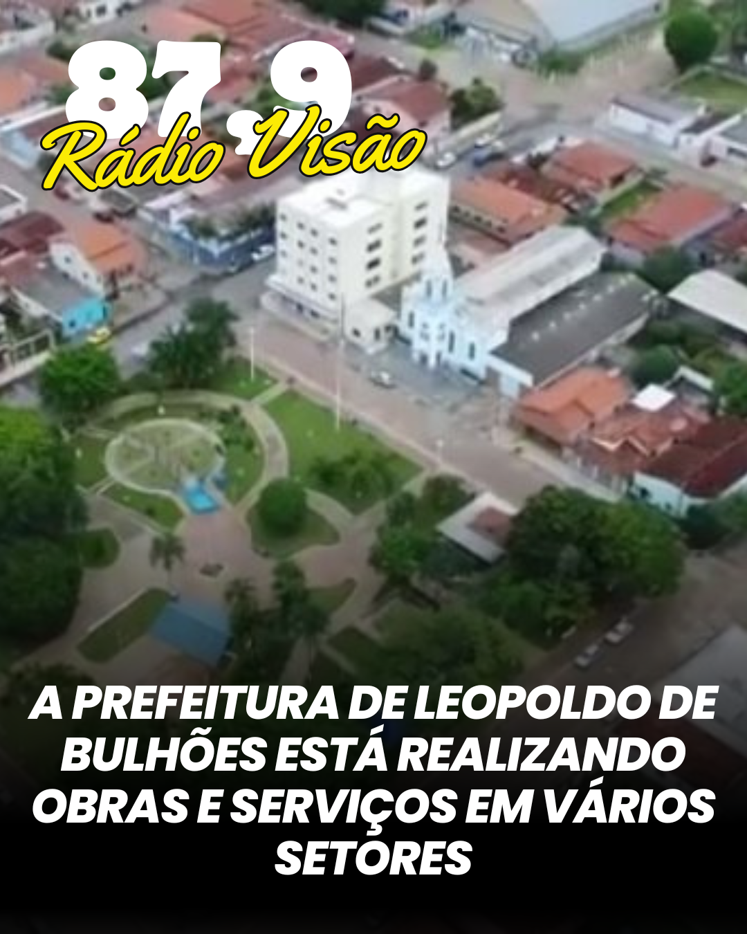 ​A PREFEITURA DE LEOPOLDO DE BULHÕES ESTÁ REALIZANDO OBRAS E SERVIÇOS EM VÁRIOS SETORES