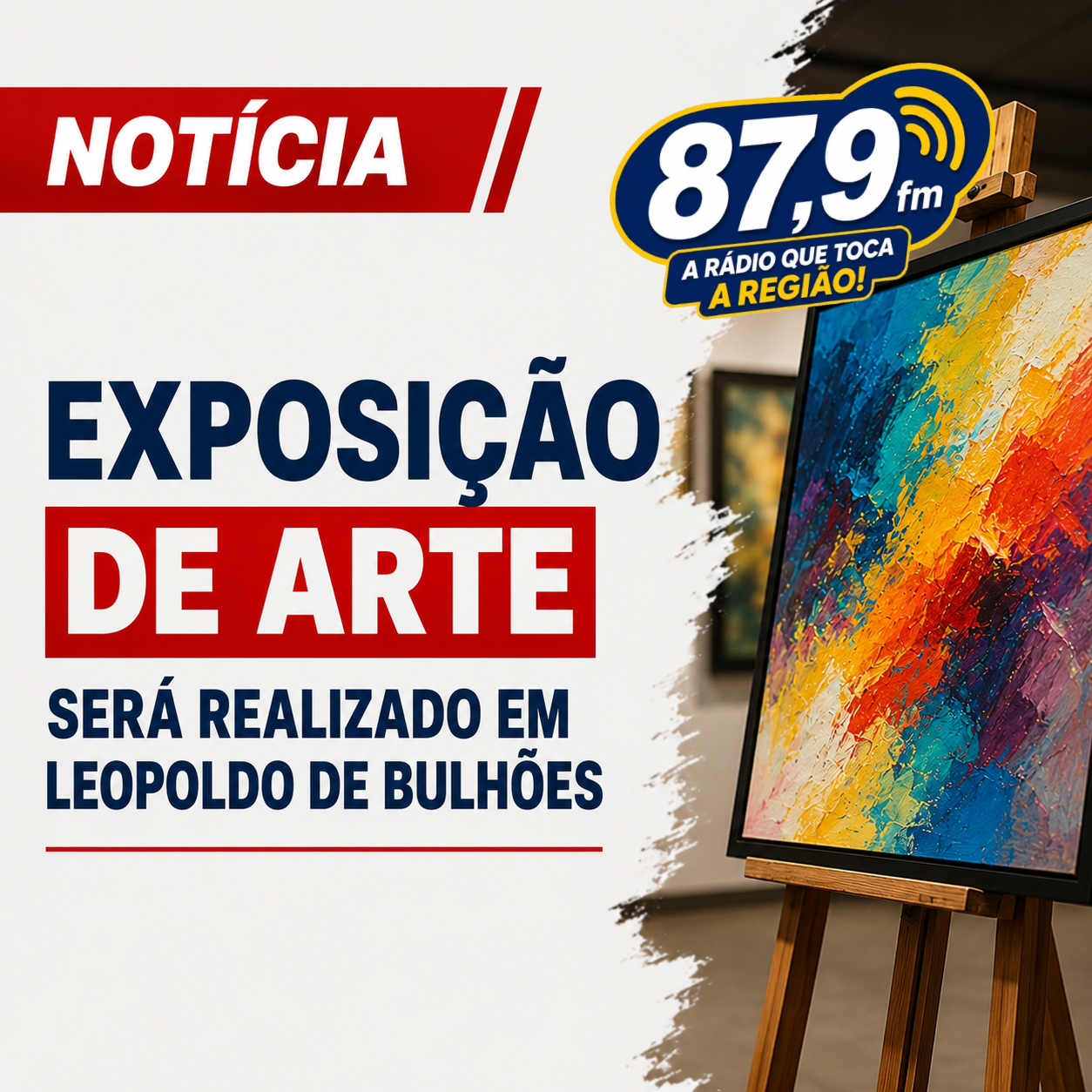 ​EXPOSIÇÃO DE ARTE SERÁ REALIZADA EM LEOPOLDO DE BULHÕES