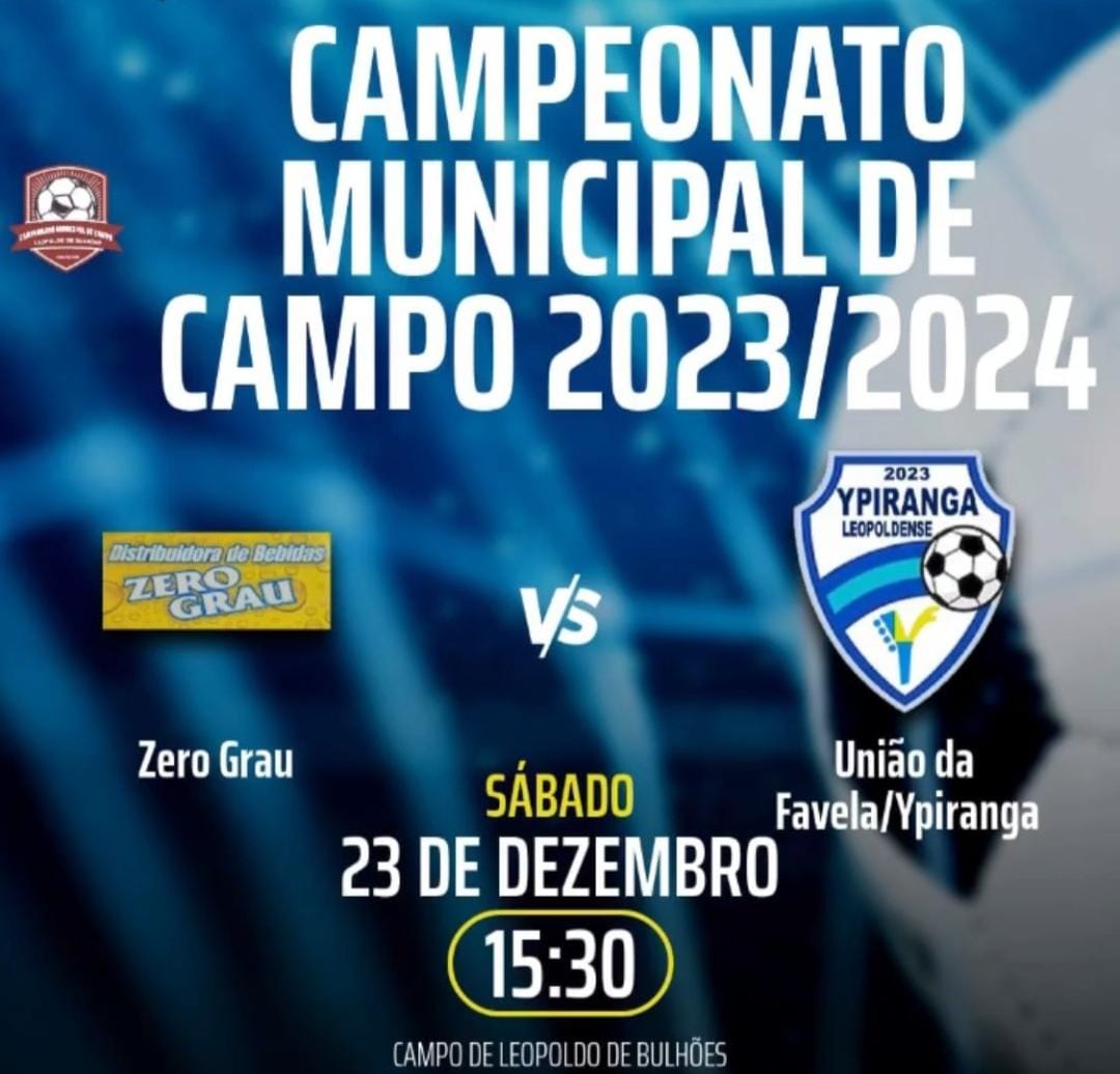 COMECA HOJE A TERCEIRA RODADA DO CAMPEONATO LEOPOLDENSE